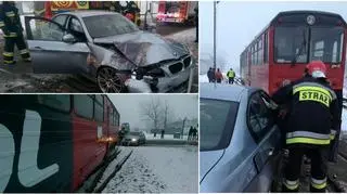 Do wypadku doszło na przejeździe kolejowym w Pleszewie