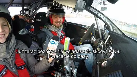 Niepełnosprawny kierowca rajdowy