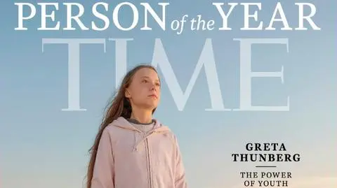 Greta Thunberg Człowiekiem Roku magazynu "Time"