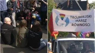 Radna protestowała z rodziną podczas marszu 