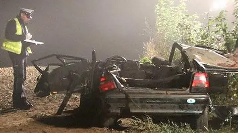 Zginęło troje nastolatków. Kierowca był pijany