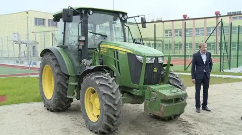 Fanaberia maturzysty. Na egzamin traktorem