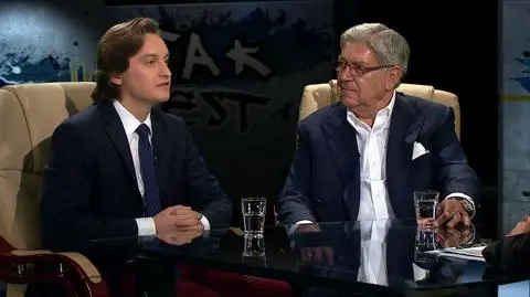 Jacek Kondracki i Sebstian Kaleta w Tak jest