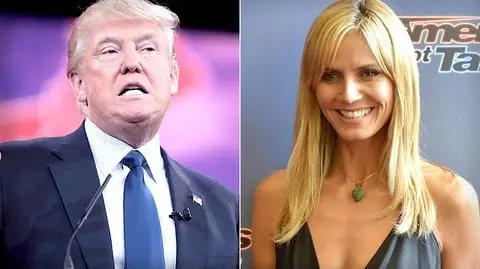 Donald Trump o Heidi Klum. Miliarder naraził się supermodelce