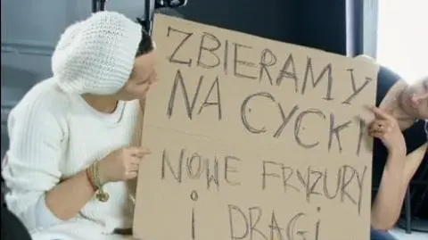 "Zbieramy na cycki i dragi"