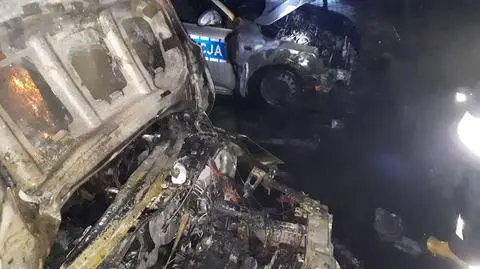 Kujawsko-Pomorskie: pożar radiowozów policyjnych