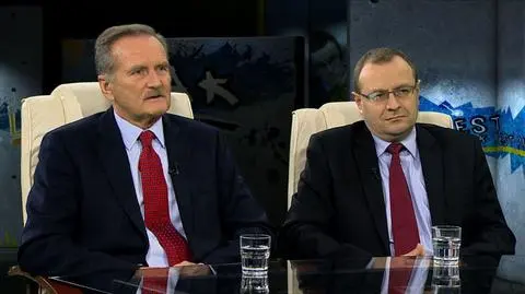 gen. Gromosław Czempiński i prof. Antoni Dudek w Tak jest