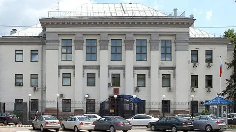 Ambasada Rosji w Kijowie przy Prospekcie Niemcowa