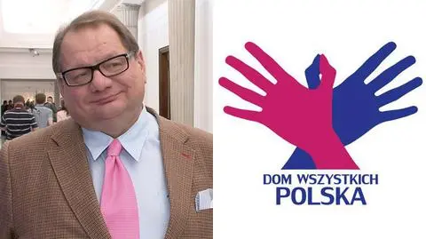 Kalisz prezentuje logo swojego stowarzyszenia. "Oznacza obywatelskość"