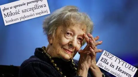 Szymborska uhonorowana... czcionką. Konkurs dla grafików rozstrzygnięty