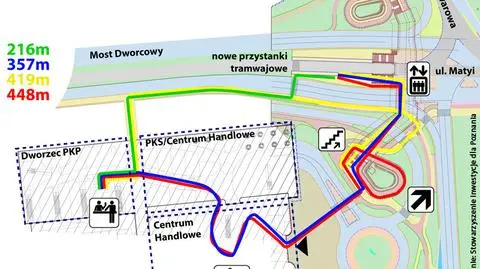Urzędnicy skrócą drogę na dworzec, jeśli zgodzą się na to... urzędnicy
