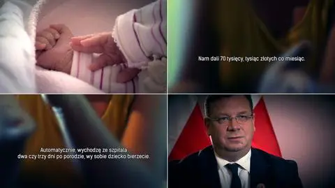 Podziemny rynek, na którym sprzedaje się noworodki