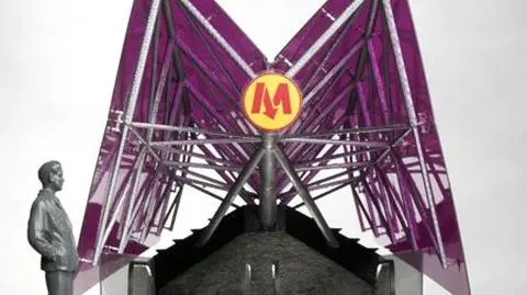 Tak mogą wyglądać wejścia do II linii metra