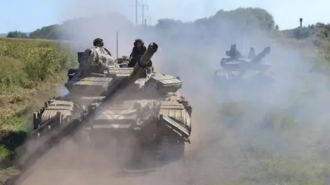 Ukraina. Ataki na siły rządowe w Donbasie