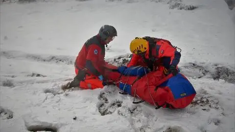 Ratownicy bieszczadzkiego oddziału GOPR ratowali turystów
