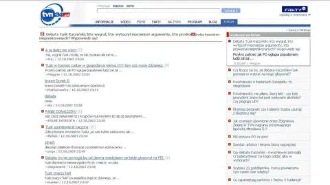 Internauci: Tusk rozgromił Kaczyńskiego