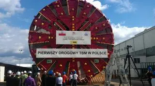 Gigantyczny "kret" wydrąży tunel pod Wisłą