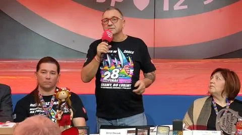 WOŚP 2020. Jerzy Owsiak i konferencja prasowa Wielkiej Orkiestry Świątecznej Pomocy