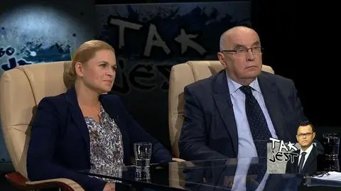 Barbara Nowacka i Marian Piłka w Tak Jest