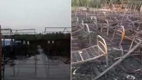 Rosja. Pożar na biwaku w Kraju Chabarowskim. Kilkoro dzieci nie żyje