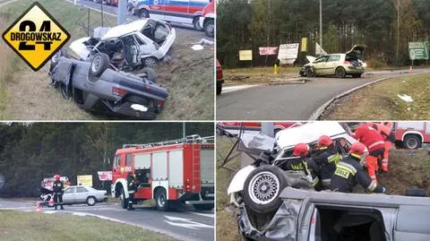 Korki i seria wypadków. Wszystkich Świętych na drogach