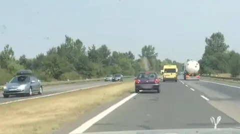 Zarzuty dla 53-latka, który jechał slalomem przez 25 km