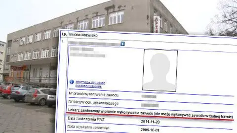 Gdańsk: trzy przychodnie zatrudniały lekarkę bez uprawnień