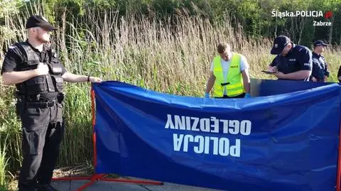 Wyłowili ciało ojca ze stawu. Wskoczył z córką na plecach