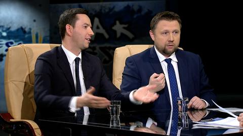 Marcin Kierwiński i Marcin Ociepa w „Tak Jest”