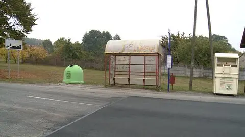 Mężczyzna został porzucony na przystanku