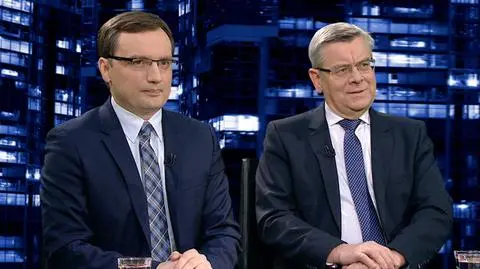 Zbigniew Ziobro i Tomasz Nałęcz w "Kropce nad i"