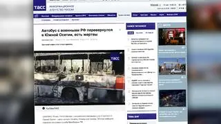 Rosyjscy wojskowi jechali na ćwiczenia 