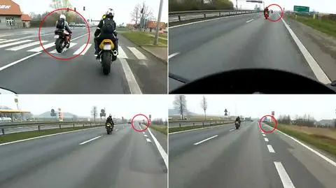 Częstochowa. Śmierć motocyklisty. Publikacja filmu z wypadku