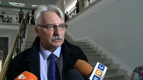 Waszczykowski o debacie dot. Polski i krytyce opozycji
