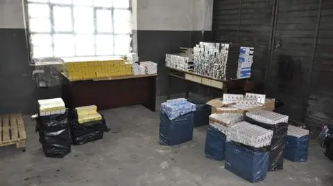 CBŚ skonfiskowało milion nielegalnych papierosów