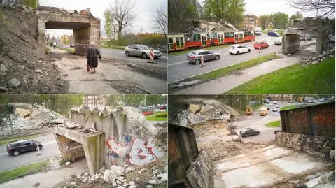 Sosnowiec. Miasto wyburzyło wiadukt do nieistniejącej już kopalni