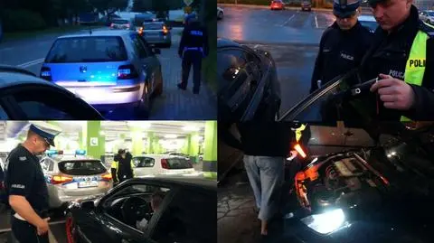 Policjanci udaremnili nielegalne wyścigi w Katowicach