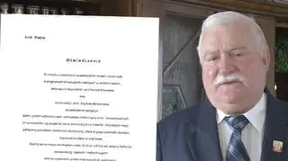 Lech Wałęsa nie będzie udzielał wywiadów na temat przeszłości Borusewicza