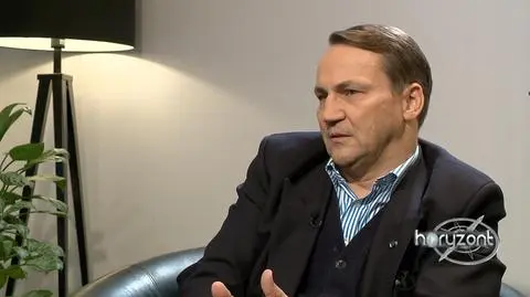 Gościem "Horyzontu" był Radosław Sikorski