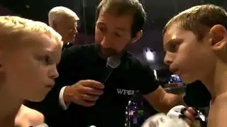 Synowie Ramzana Kadyrowa wyszli na ring