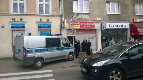 Napad na punkt kredytowy w Gdańsku. Policja szuka sprawcy