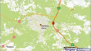 Do zderzenia doszło na drodze S3 pod Zieloną Górą