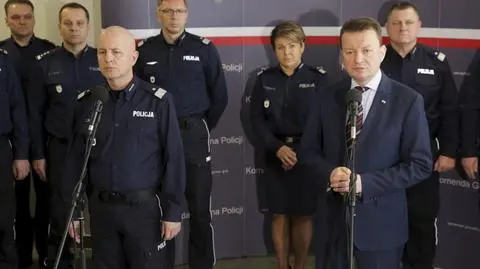 Według policji spadła w Polsce liczba przestępstw kryminalnych