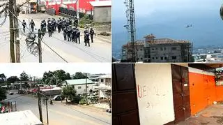 Protesty angielsko języcznej mniejszości rozpoczęły się w zeszłym roku
