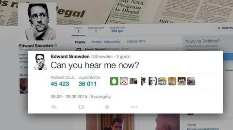 Snowden na Twitterze