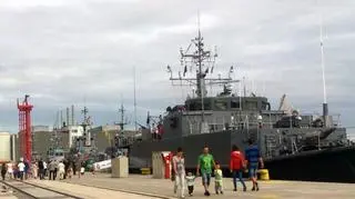 Jedym z okrętów jest estoński niszczyciel min ENS "Admiral Cowan"
