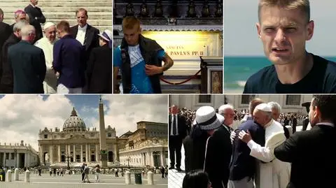 "Uwaga!" TVN. Tomasz Komenda spotkał się z papieżem Franciszkiem
