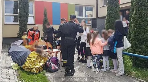 Dzieci w szkole mdlały i wymiotowały. Policja bada sprawę