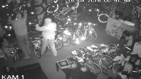 Złodzieje pojawili się tuż po północy 