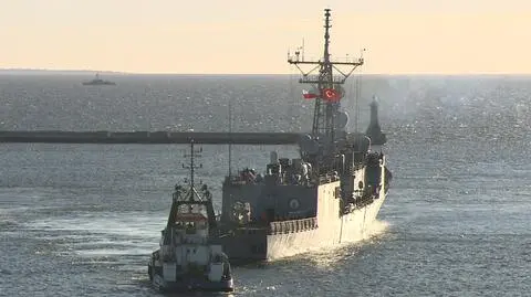 Turecka fregata przypłynęła do Gdyni